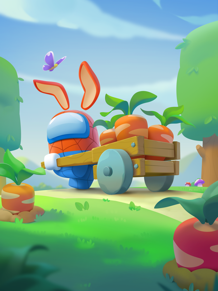 Bobbys Garden Carrot Harvest