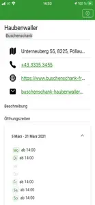 Buschenschank Kalender screenshot #5 for iPhone