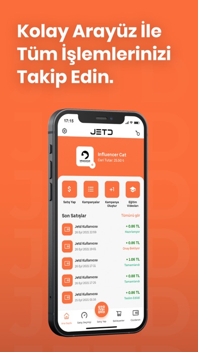 Jetd Seller Screenshot