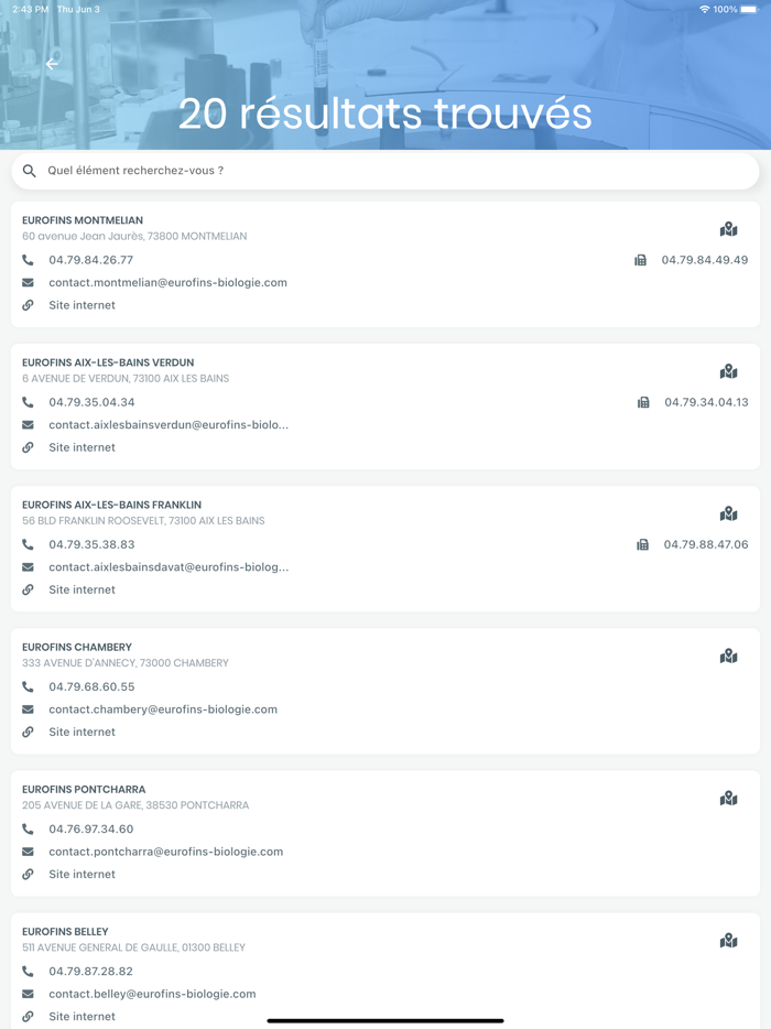 EUROFINS RHONE ALPES