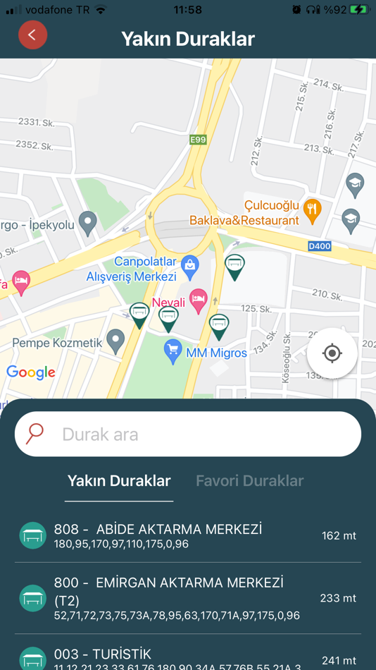#4. Urfa Ulaşım (iOS) 由: Şanlı Urfa Büyük Şehir Belediyesi