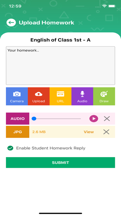 Revo Teacher App Screenshot