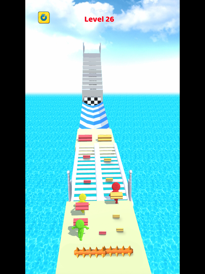 Bridge Ladder Run Stacky Race