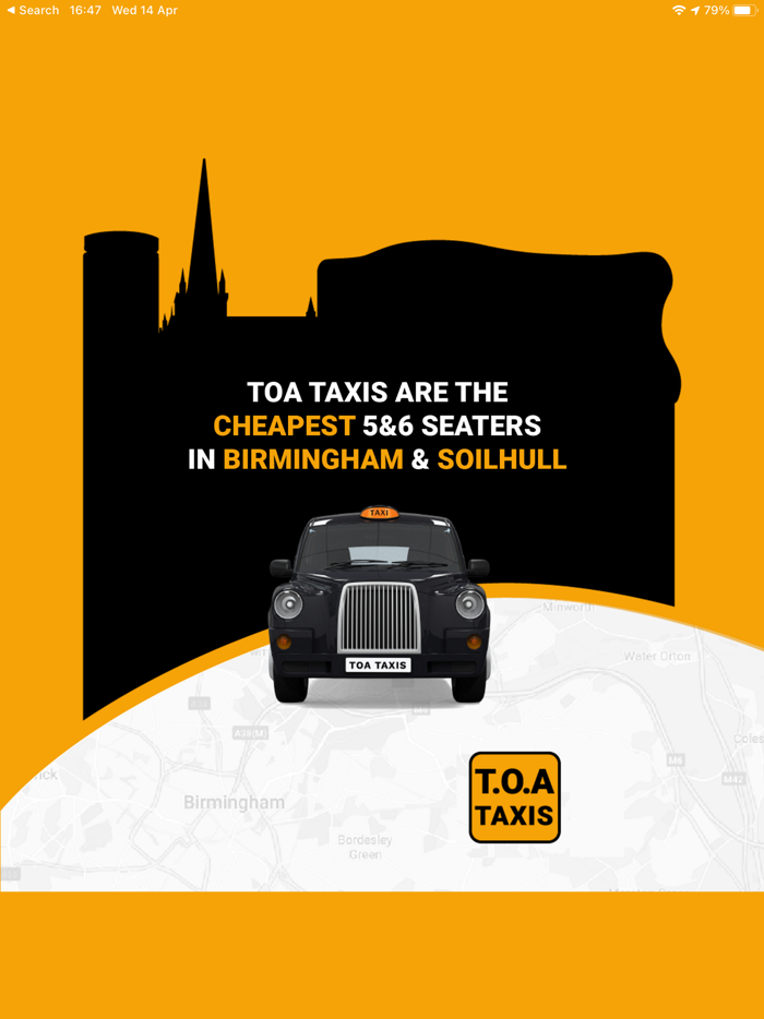 T.O.A Taxis Birmingham