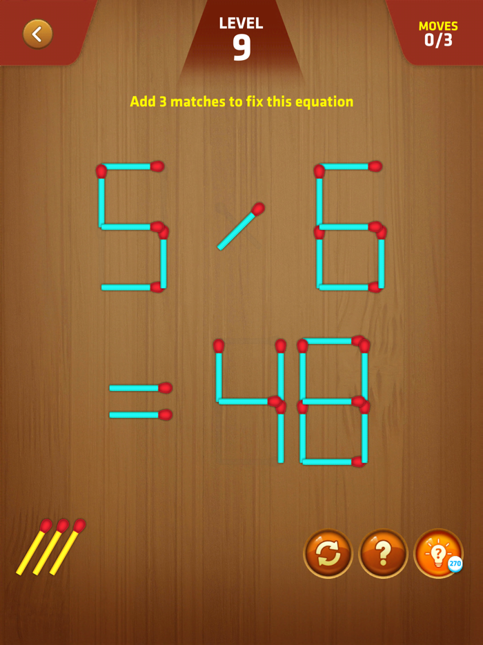 Matches Puzzle  Matchsticks