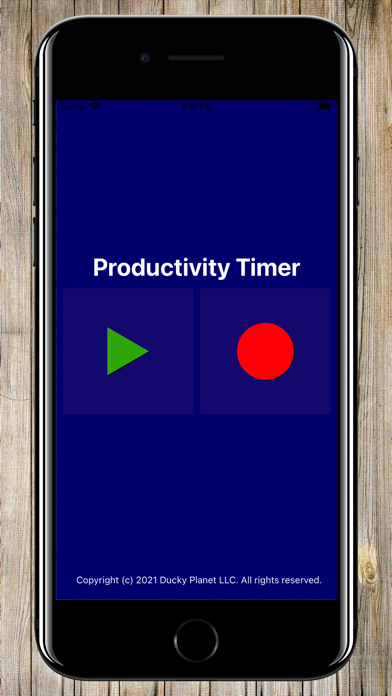 Screenshot #1 pour Productivity Timer