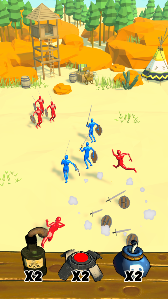 #10. Ragdoll Warfare (iOS) 由: Elif Koc