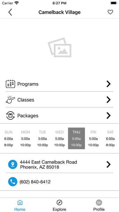 Village Health Clubs Screenshot