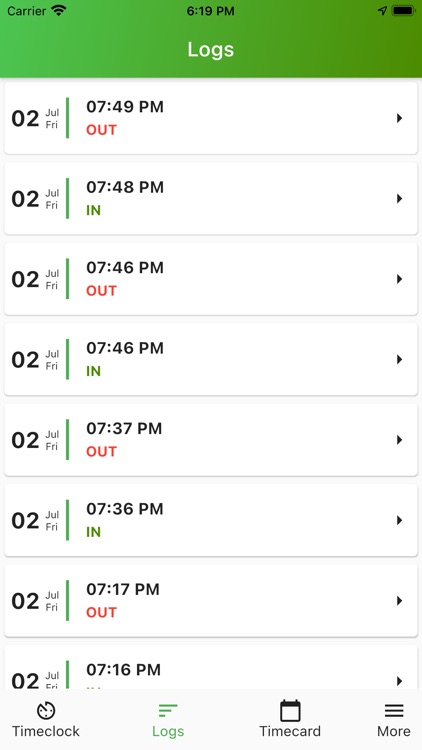 Timeclock Attendance screenshot-4
