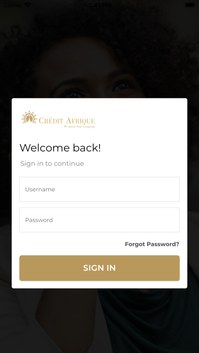 Credit Afrique Mobile Screenshot