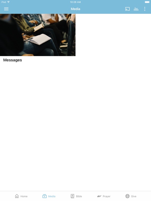 Life Church El Paso iPad screenshot 2 - Lifestyle app