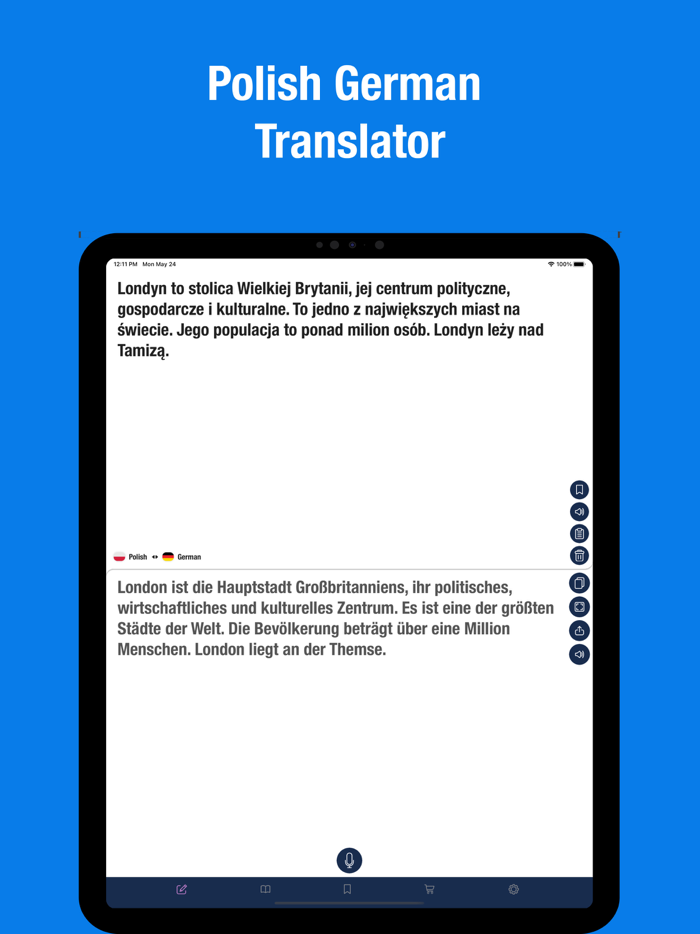 Polish to German Translator.