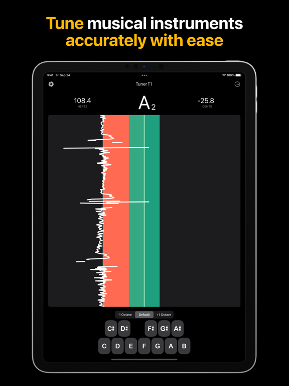 Screenshot #4 pour Tuner T1 Pro