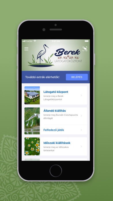 Screenshot #1 pour Berek Látogatóközpont