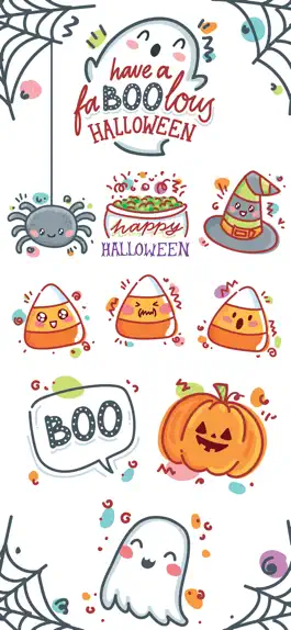 Game screenshot Halloween Party stickers! hack