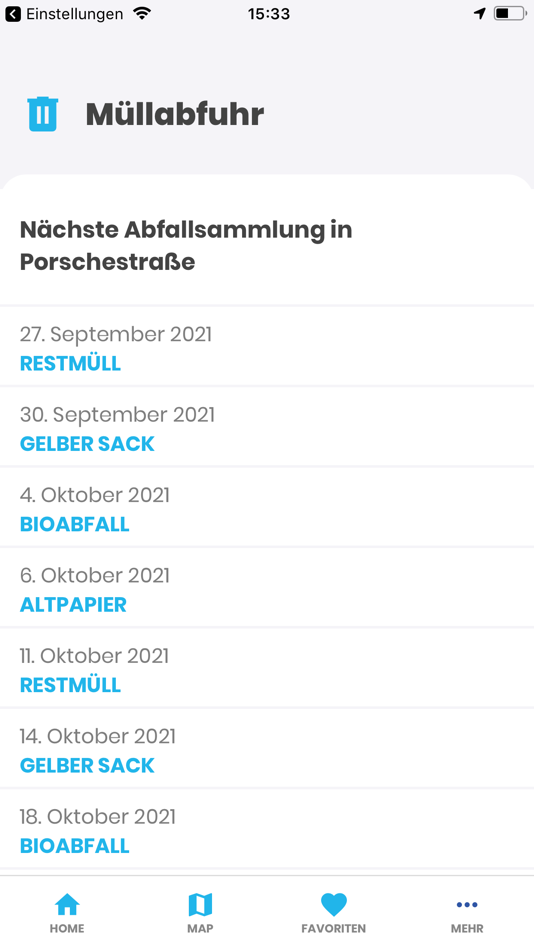 #7. Wolfsburg-App (iOS) 由: Stadt Wolfsburg