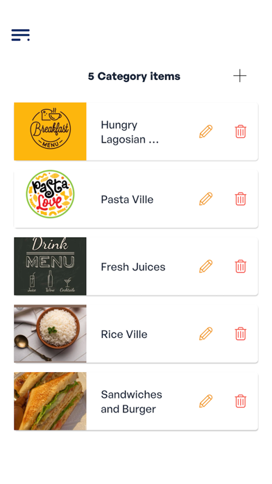 CloudFood Vendor Screenshot