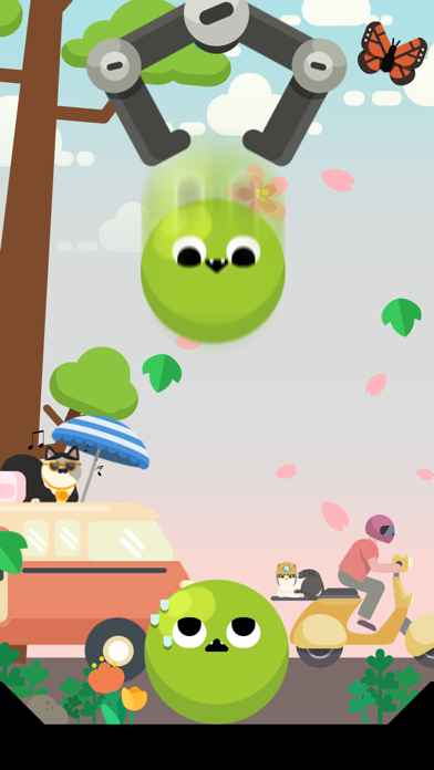Grow Balls - Purrfect Peas Screenshot