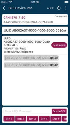 BLE Device Info iPhone image 3
