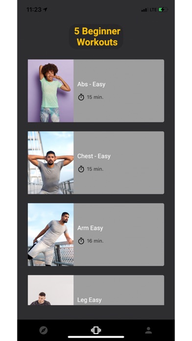Fitnesst - Home workouts Screenshot