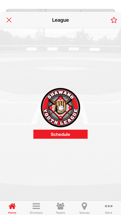 Shawano Youth League Screenshot