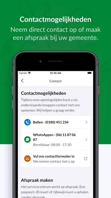 Gemeente Ridderkerk app Screenshot