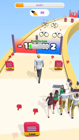 Game screenshot Election Run 3D apk