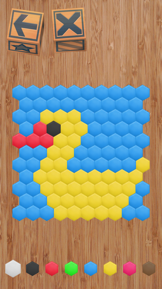 #2. Hexagonal Mosaic (iOS) 由: Dmytro Denys