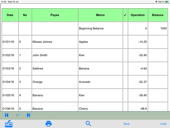 Screenshot #6 pour Check Writer Basic