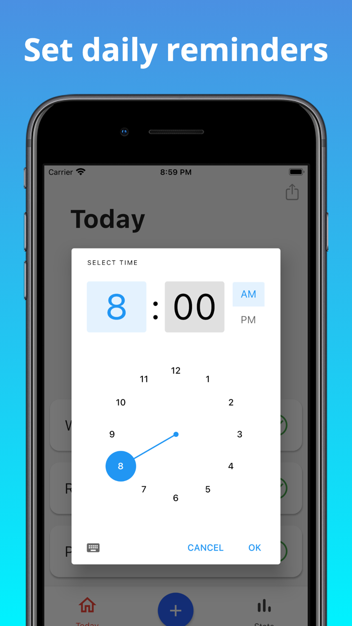 Daily Habits Tracker