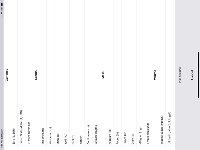 ‎Units: Unit converter Screenshot