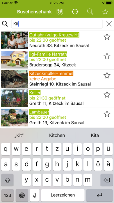 Buschenschank Screenshot