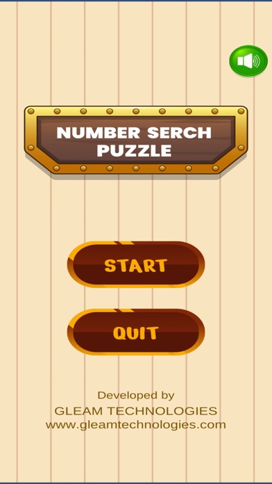 Puzzle Number Search Screenshot