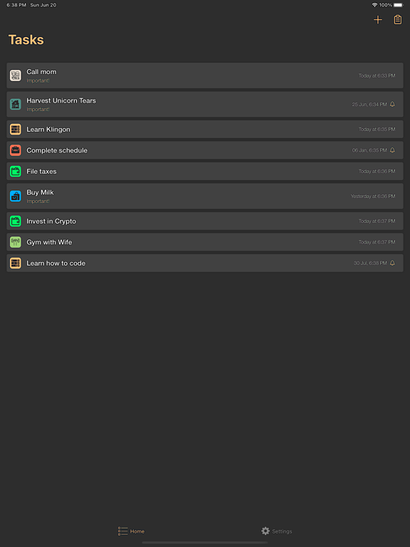 Screenshot #4 pour Tâches