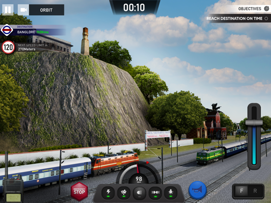 Indian Train Simulator iPad screenshot 4 - Games app