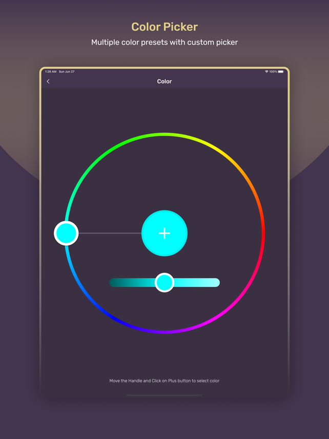 Screen Light Table Lamp Screenshot