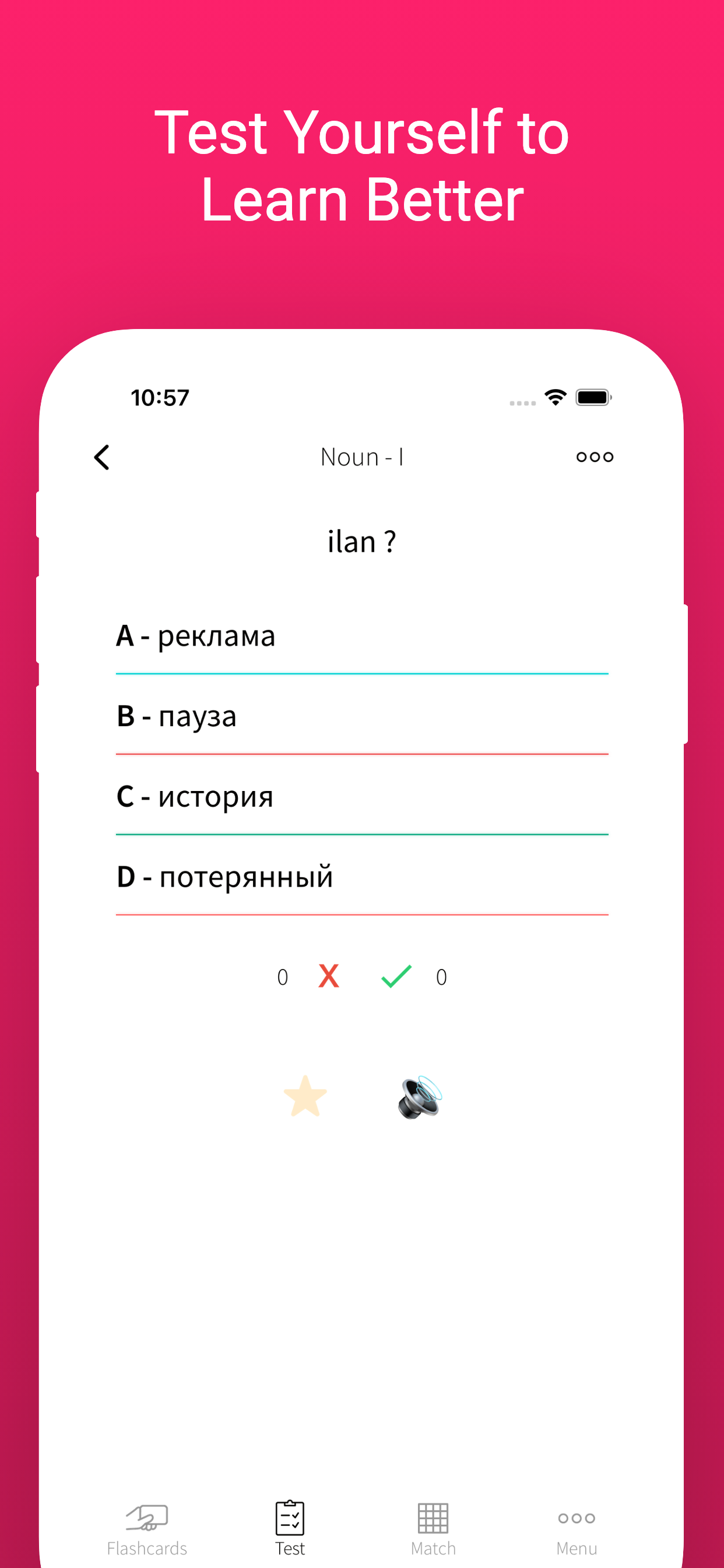 Practice Russian Turkish Words
