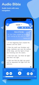 NLT Bible Audio - Holy Version screenshot #1 for iPhone