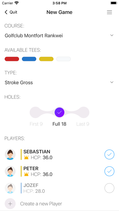 Golfclub Montfort Rankweil Screenshot