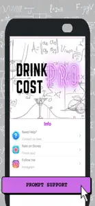 Drink Cost PRO screenshot #4 for iPhone