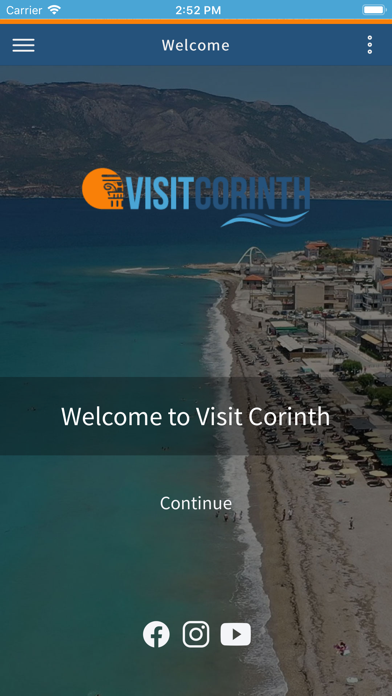 Corinth by visitcorinth.gr Screenshot