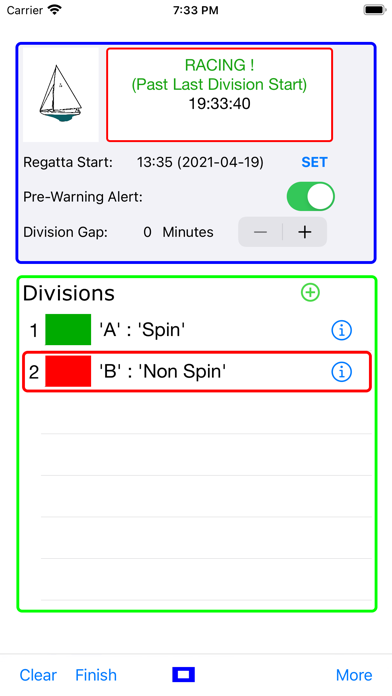 RaceTac Committee Screenshot