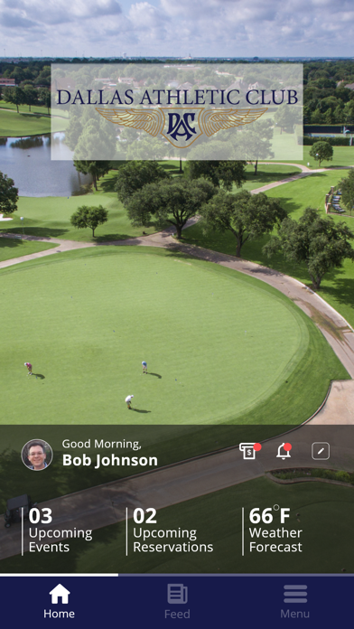 Dallas Athletic Club Screenshot