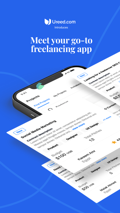 Ureed for Freelancers Screenshot