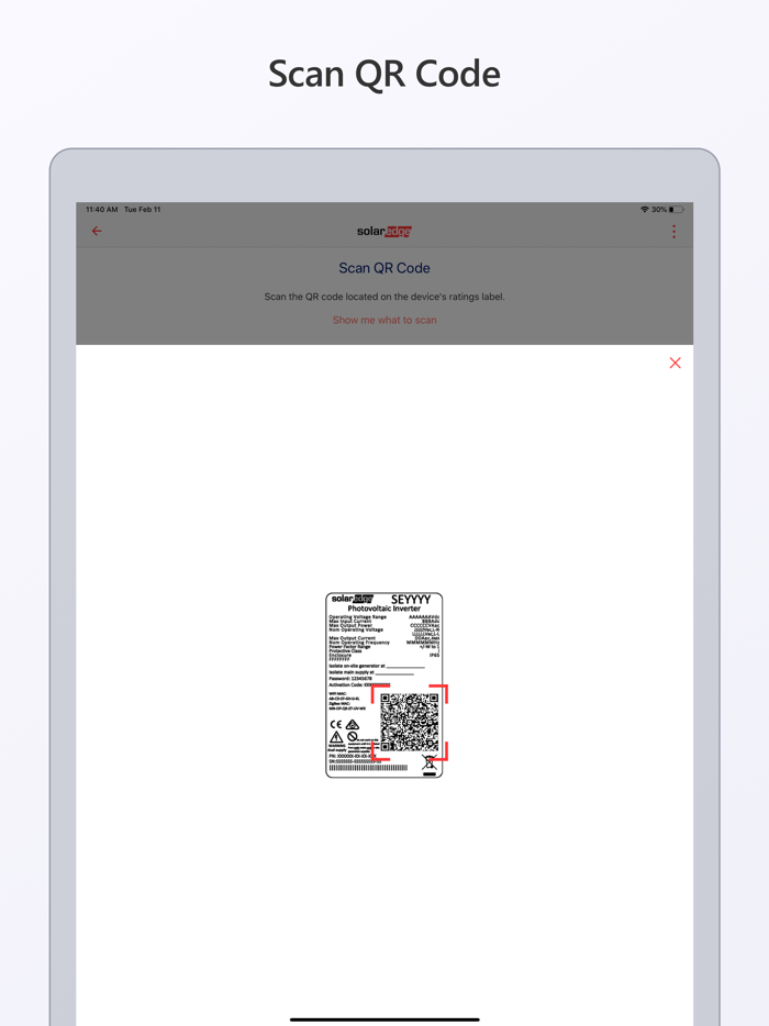 SolarEdge Inverter SetApp