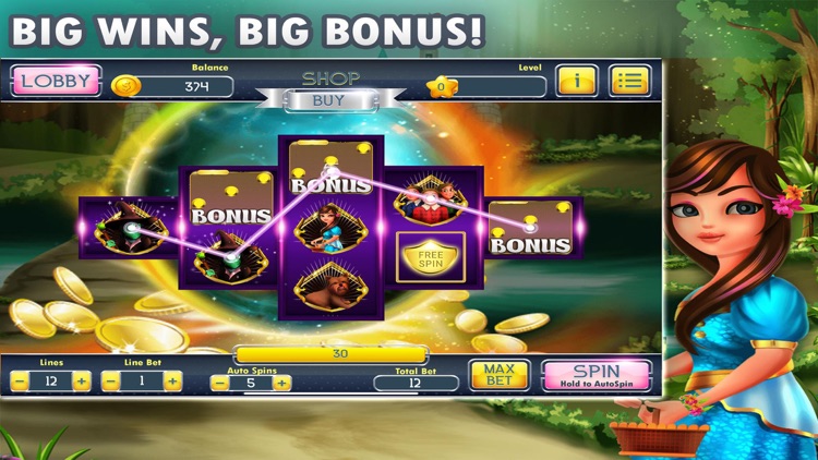 Wizard Of Wonderland Slot Game screenshot-3