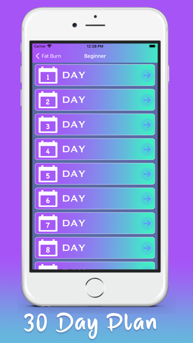 FitGirl - Home Workout Screenshot