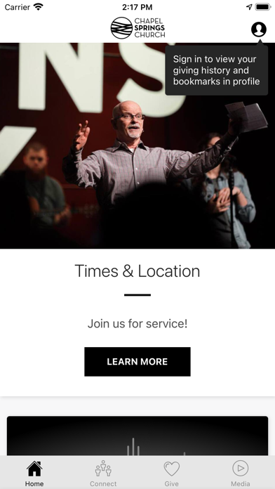 Chapel Springs Church Screenshot