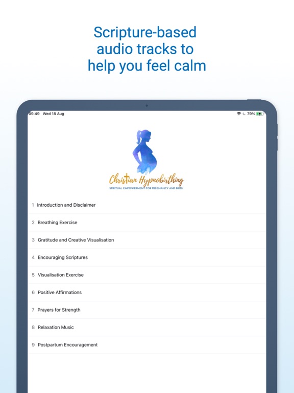Screenshot #3 for Christian Hypnobirthing