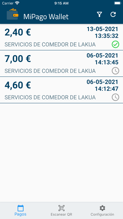 MiPagoWallet Screenshot